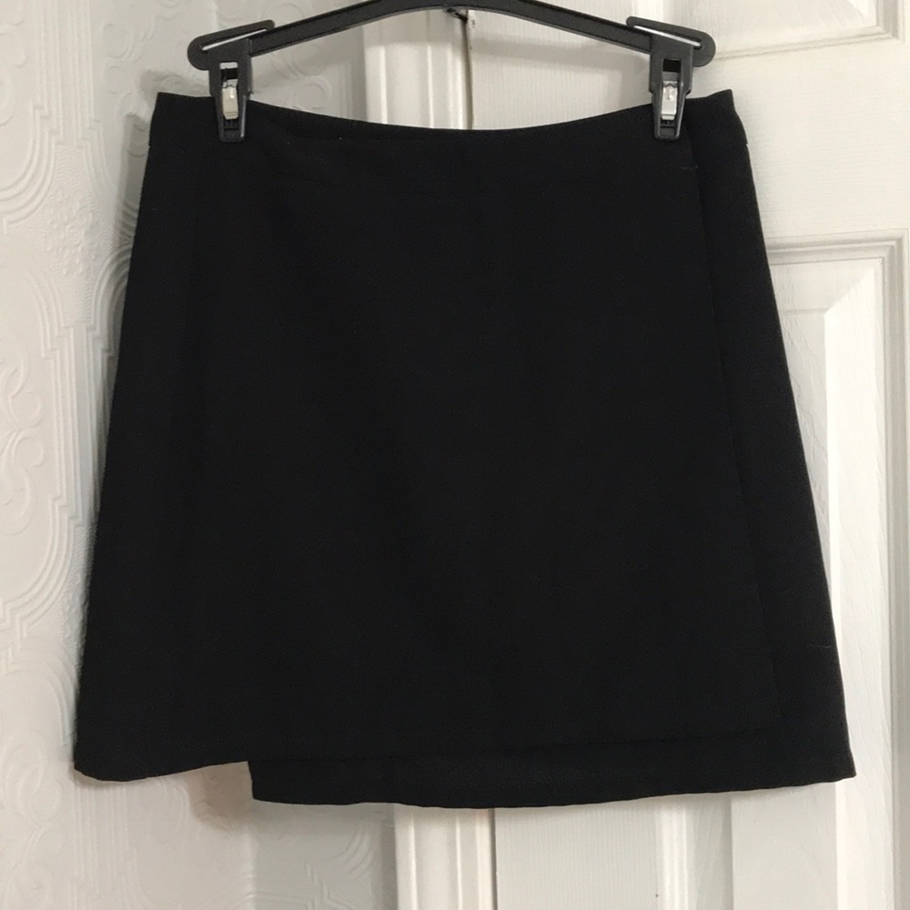 Black Asymmetrical Skirt